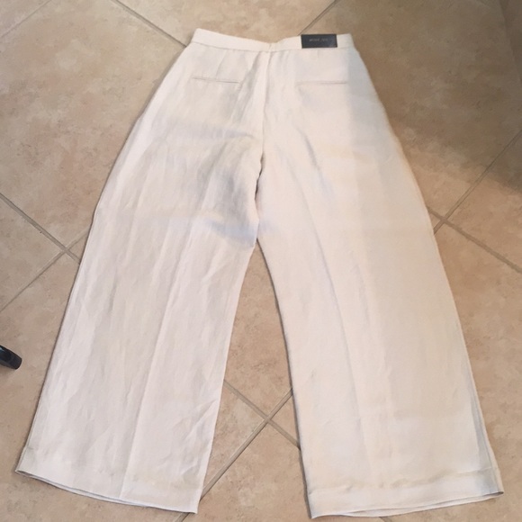 Ann Taylor Linen Taupe Trousers - Picture 5 of 6